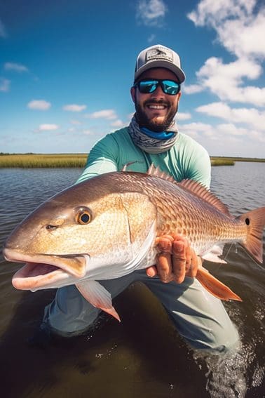 Florida_redfish_fishing_with_catch