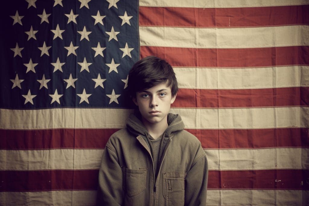 american_patriotic_photo_with_american_boy-=flag-behind