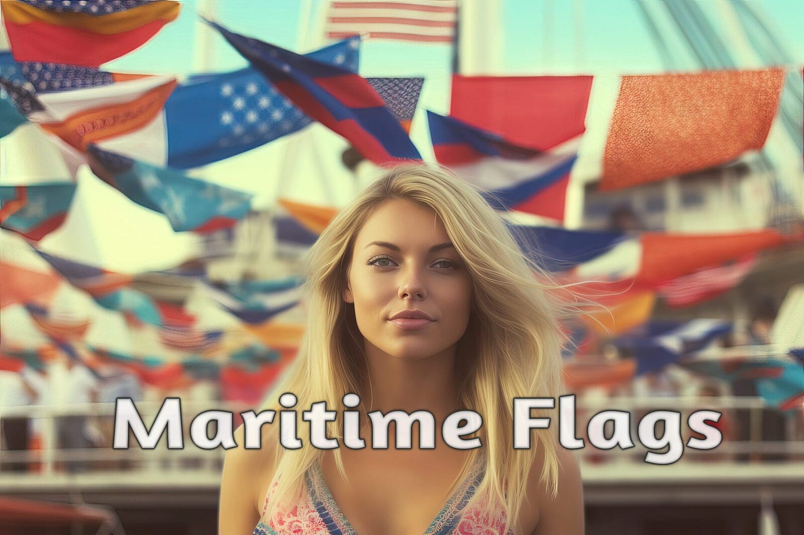 maritime-flag-american-flag-beach-lady-with-words