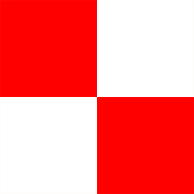 Red and White Squares