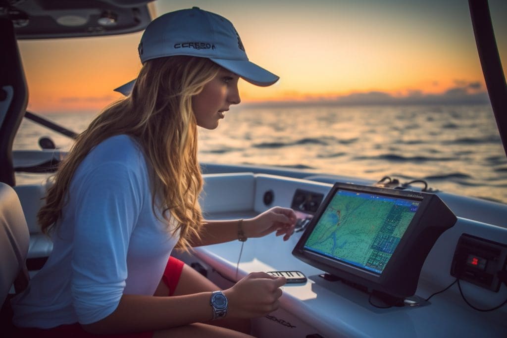 college_girl_in_beach_attire_using_high_tech_marine