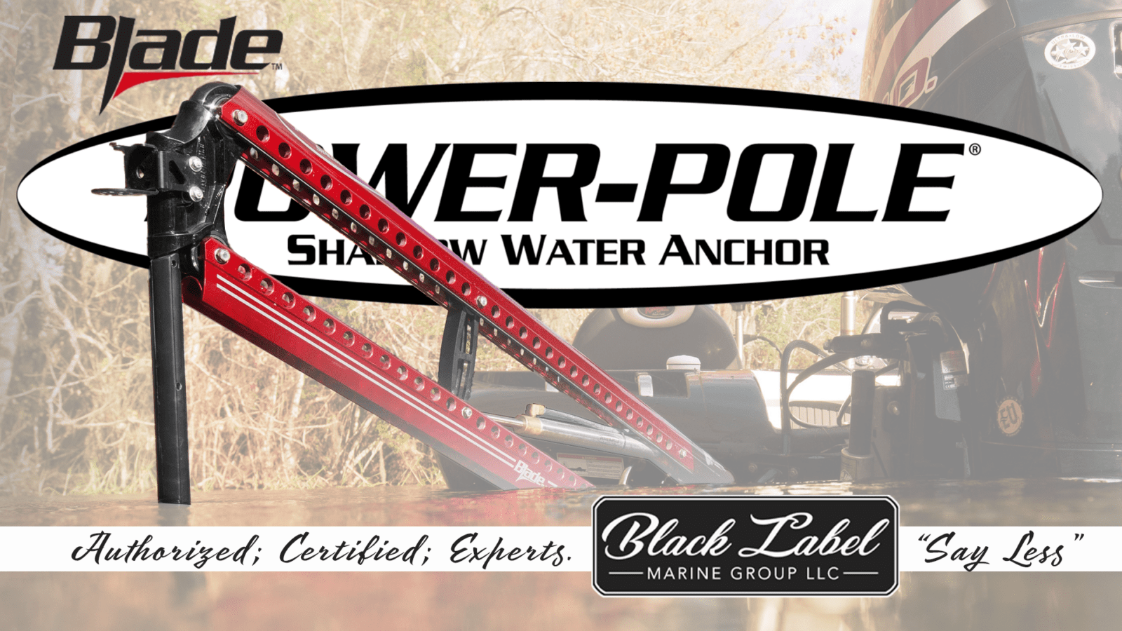 Power-Pole Blade Shallow Water Anchor