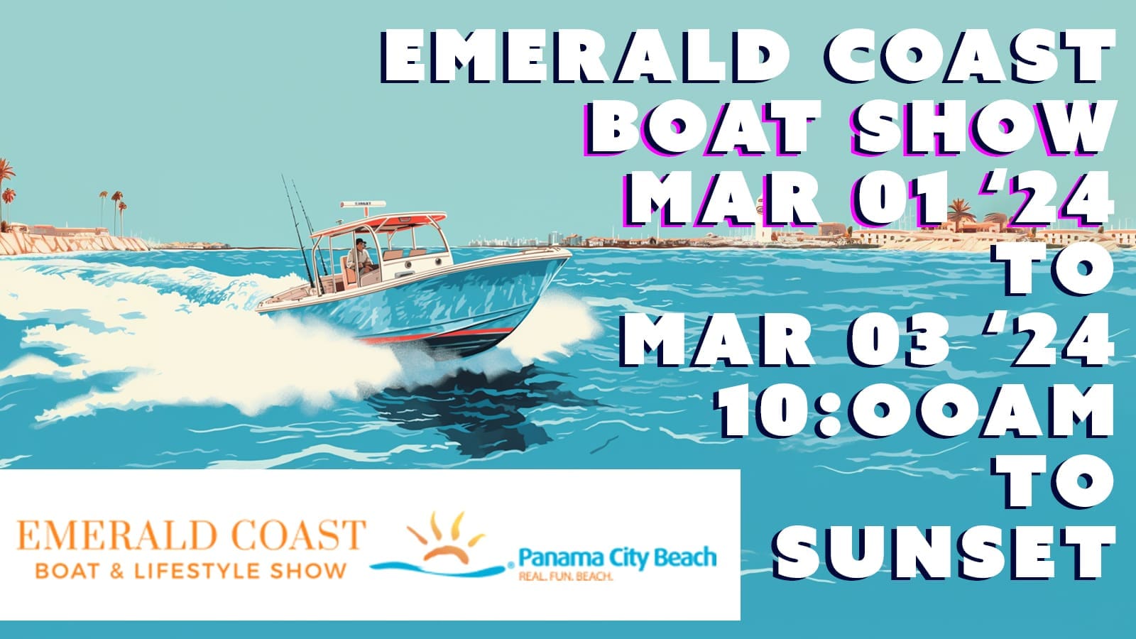emerald coast boat show Panama City Beach Florida 2024