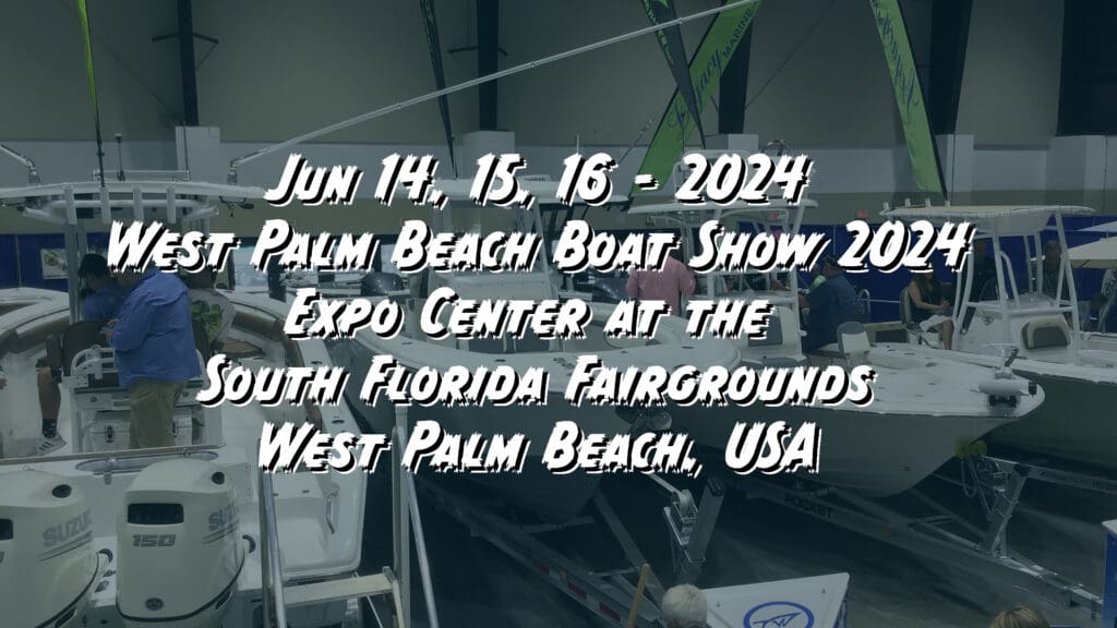 West Palm Beach Boat Show Banner