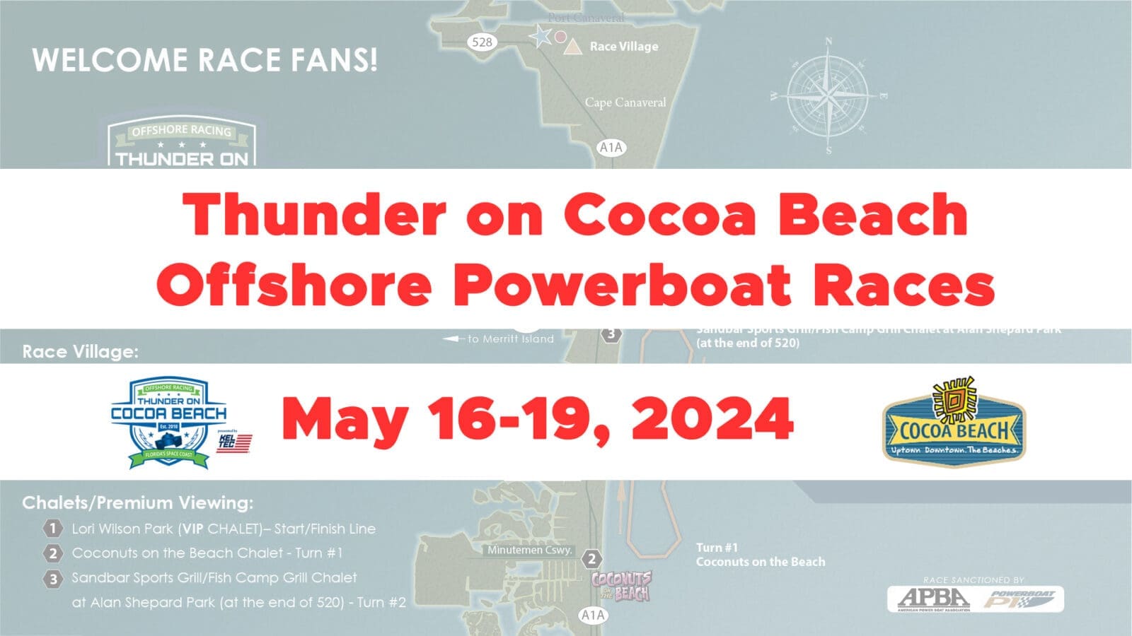 cocoa beach banner