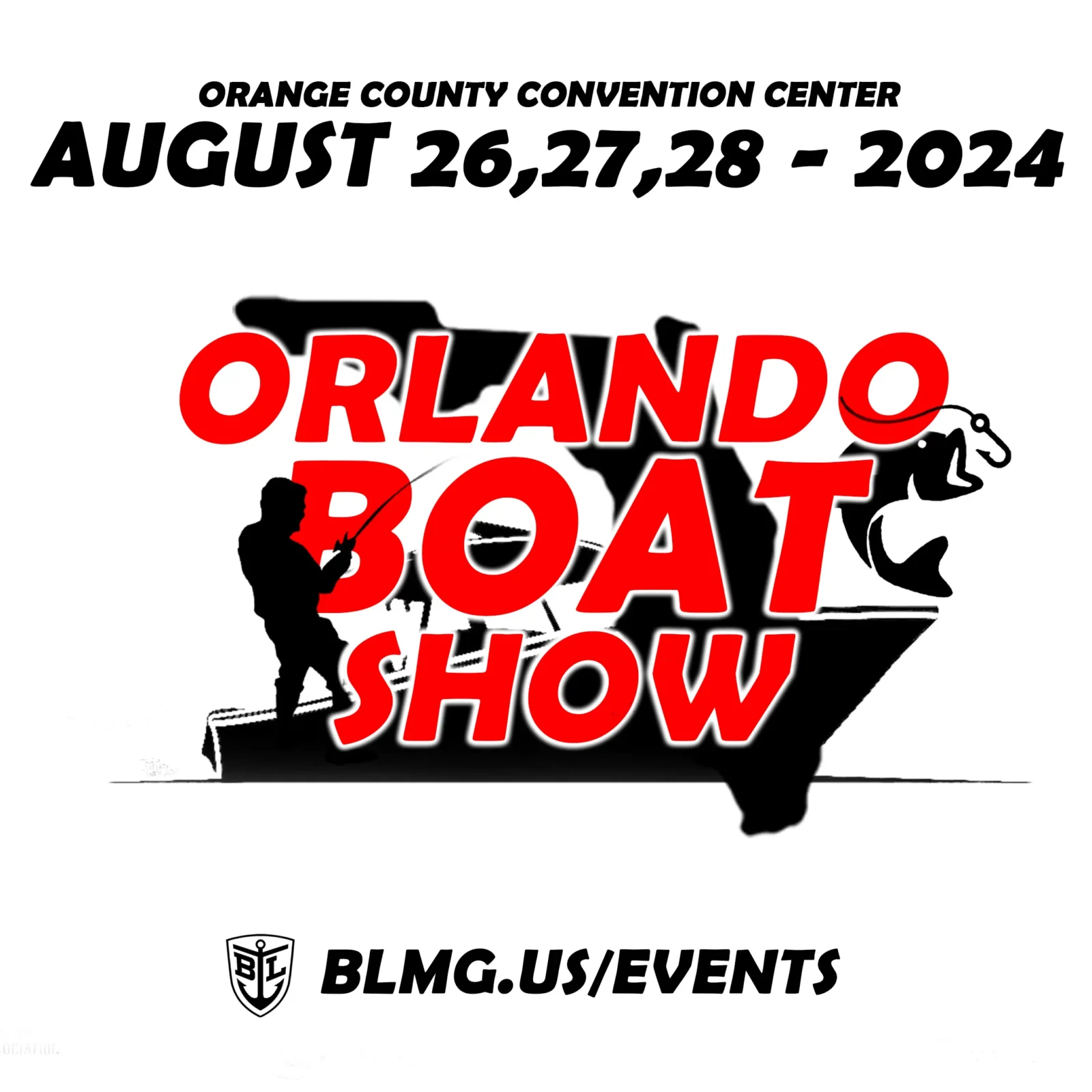 orlando boat show logo august
