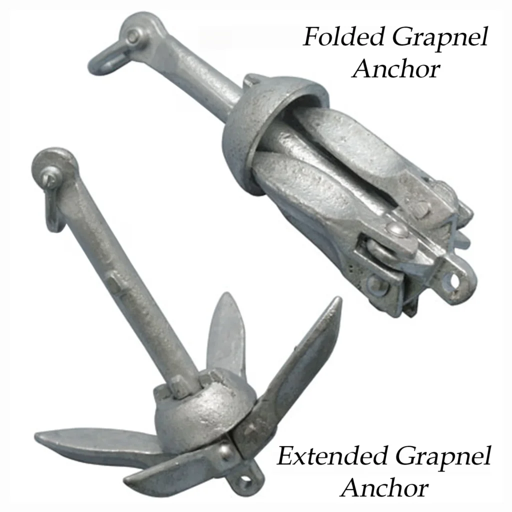 folded-grapnel-anchor-extended-grapnel-anchor