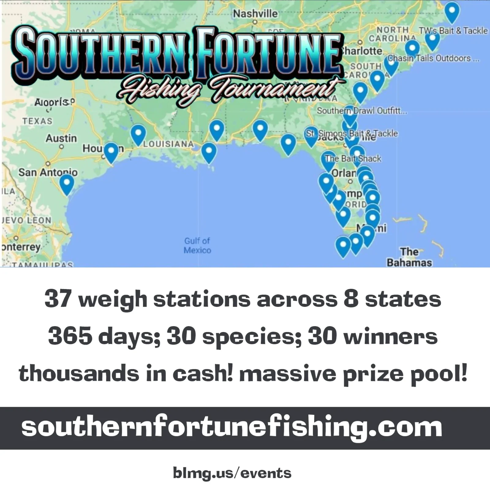southern fortune fishing 2024 fishing tournament