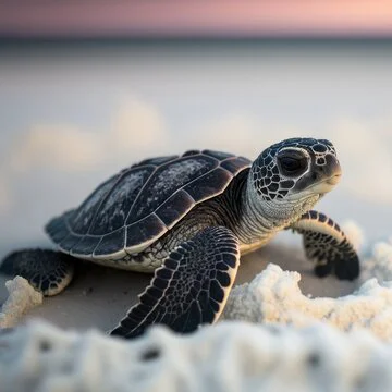 baby sea turtle