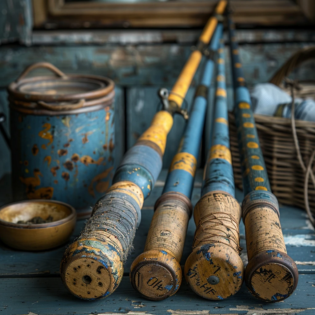 antique-fishing-rods